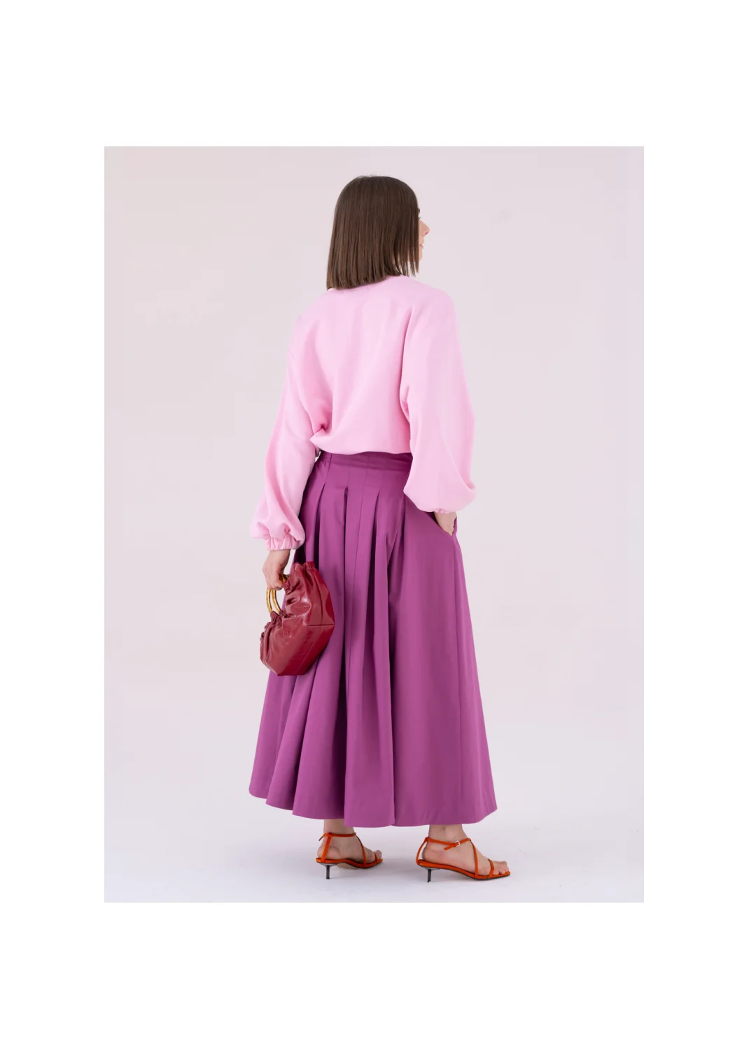 PEARL sweatshirt pink - 185395