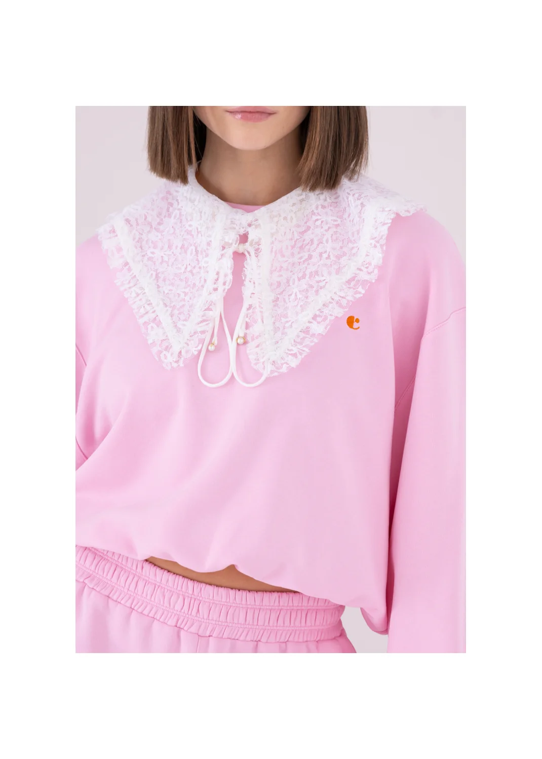 PEARL sweatshirt pink - 185391