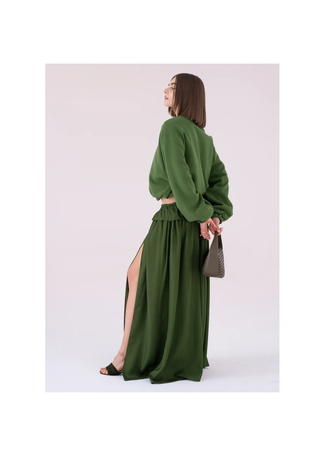  PEARL sweatshirt green - 185535