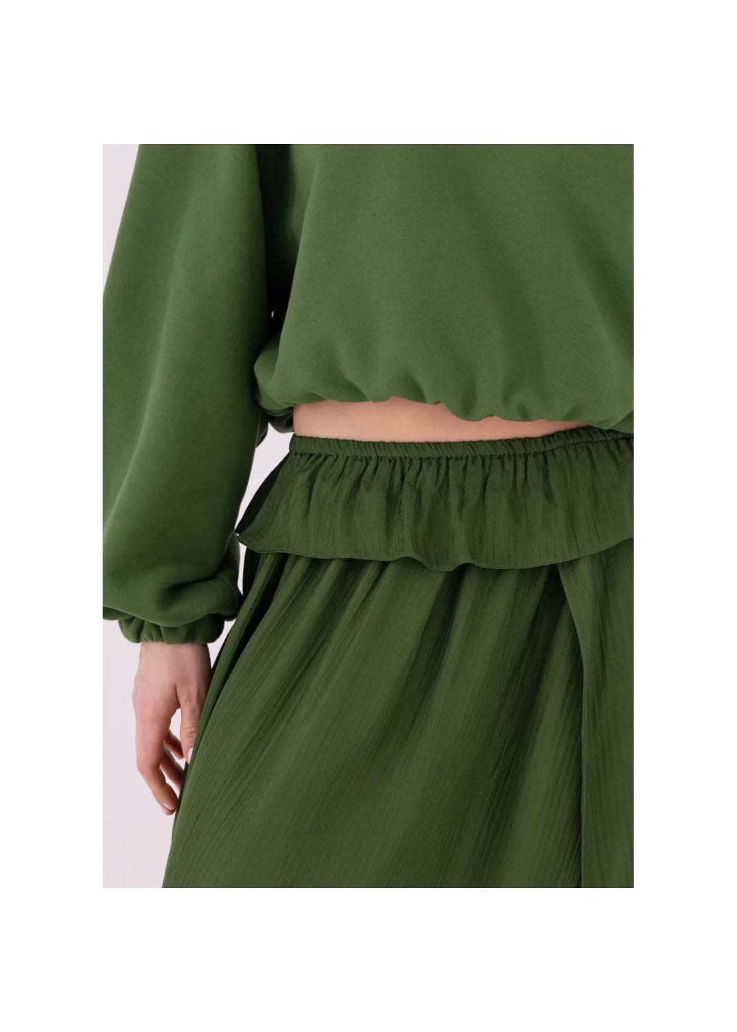  PEARL sweatshirt green - 185532