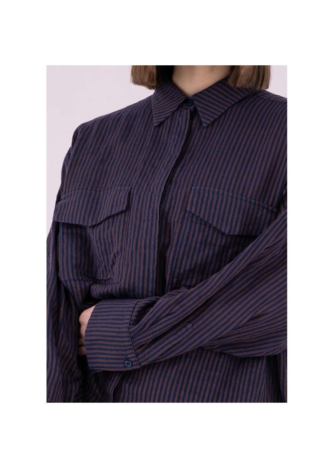 Shirt SUNSET striped - 185552