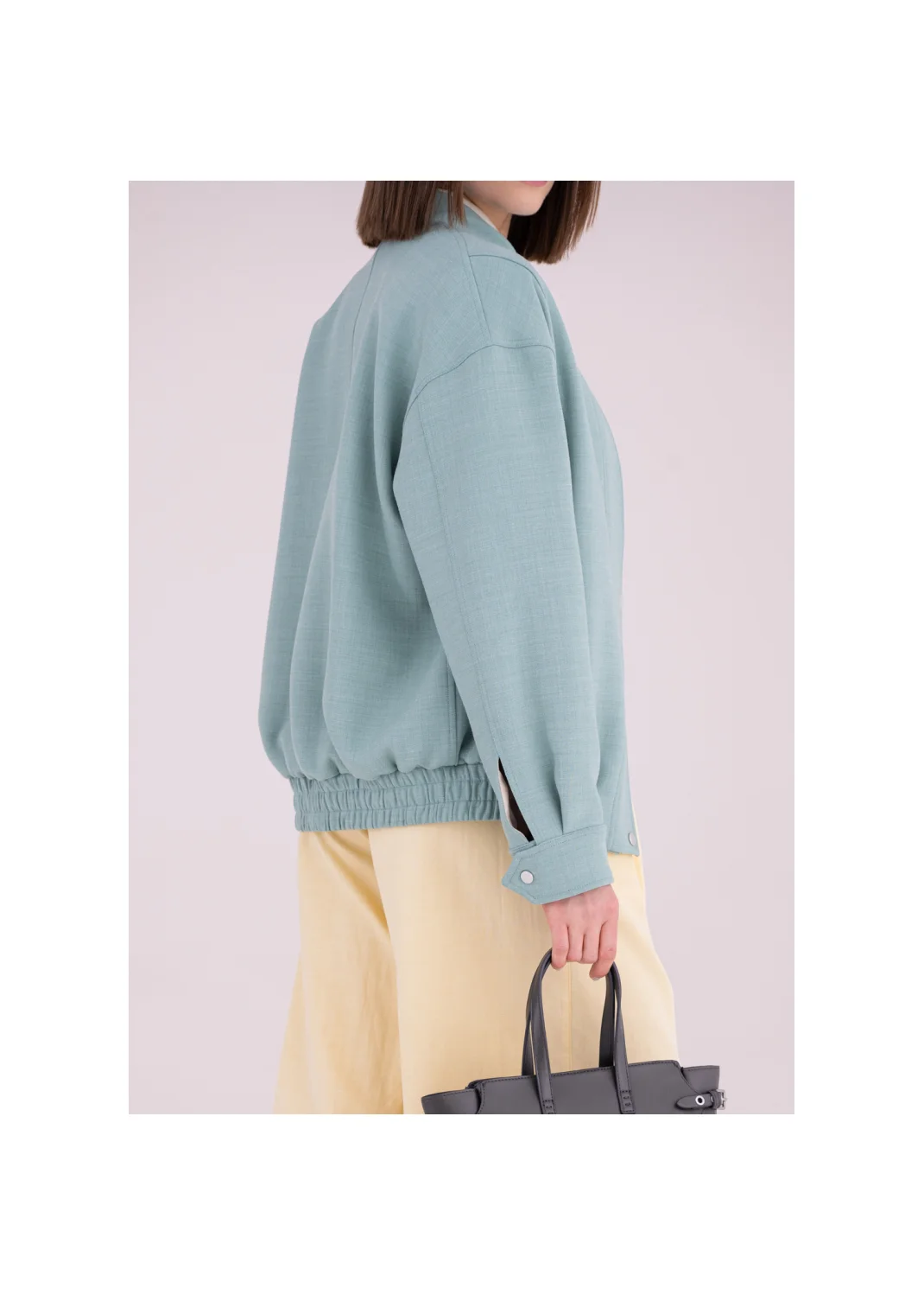 VIVID sage bomber jacket - 185482