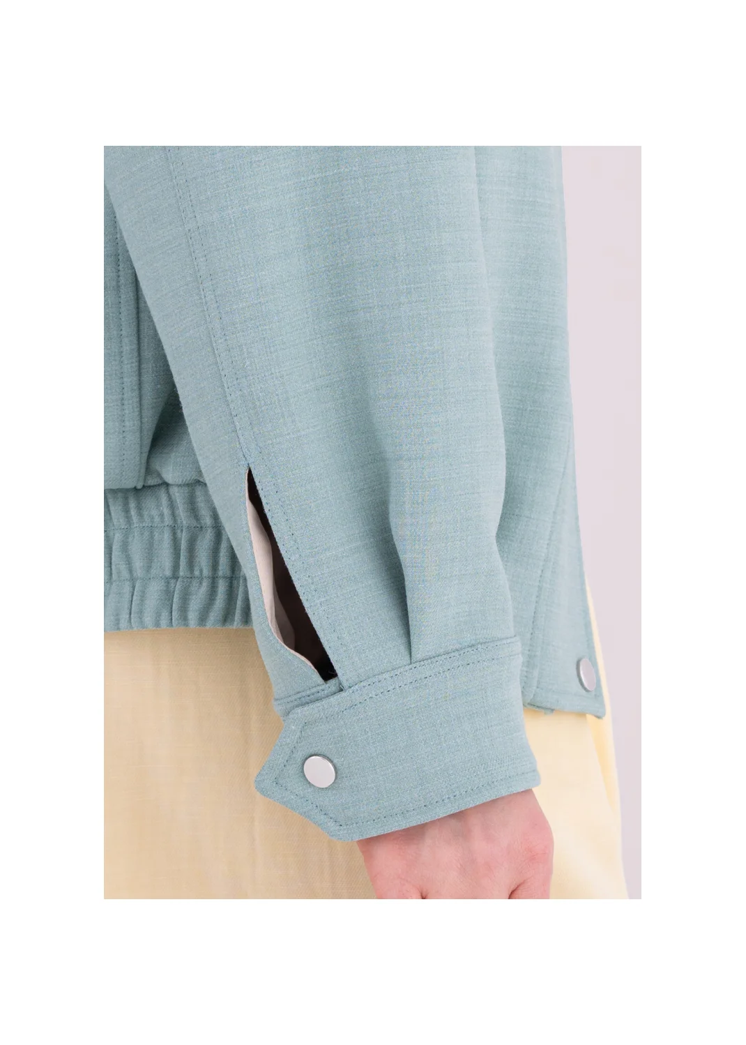 VIVID sage bomber jacket - 185483