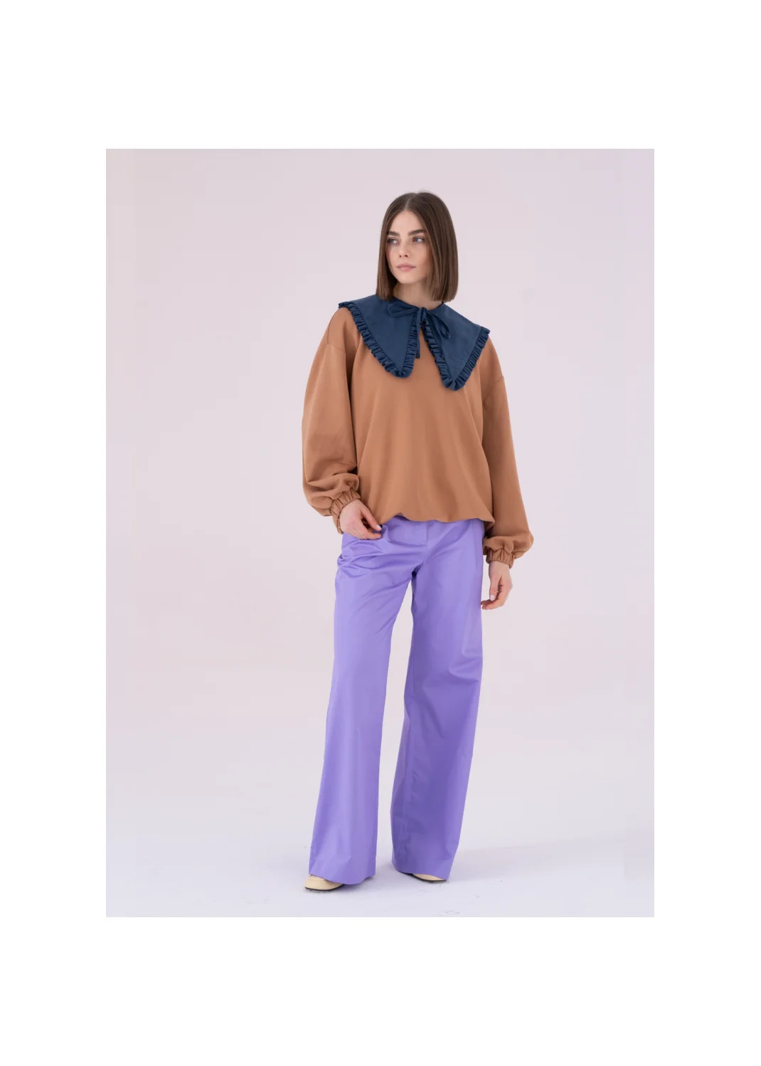 LELA trousers purple - 190139
