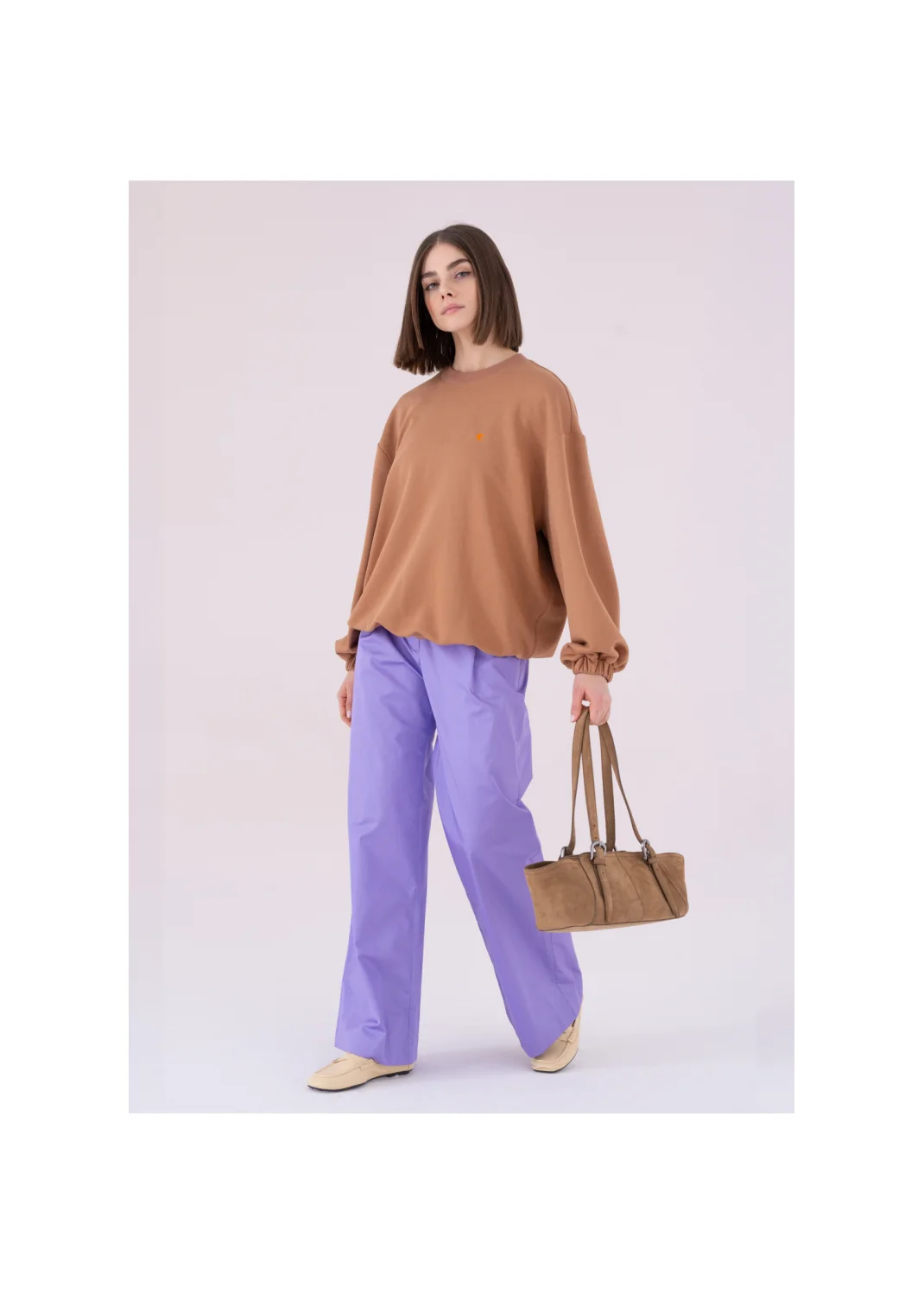 LELA trousers purple - 190140