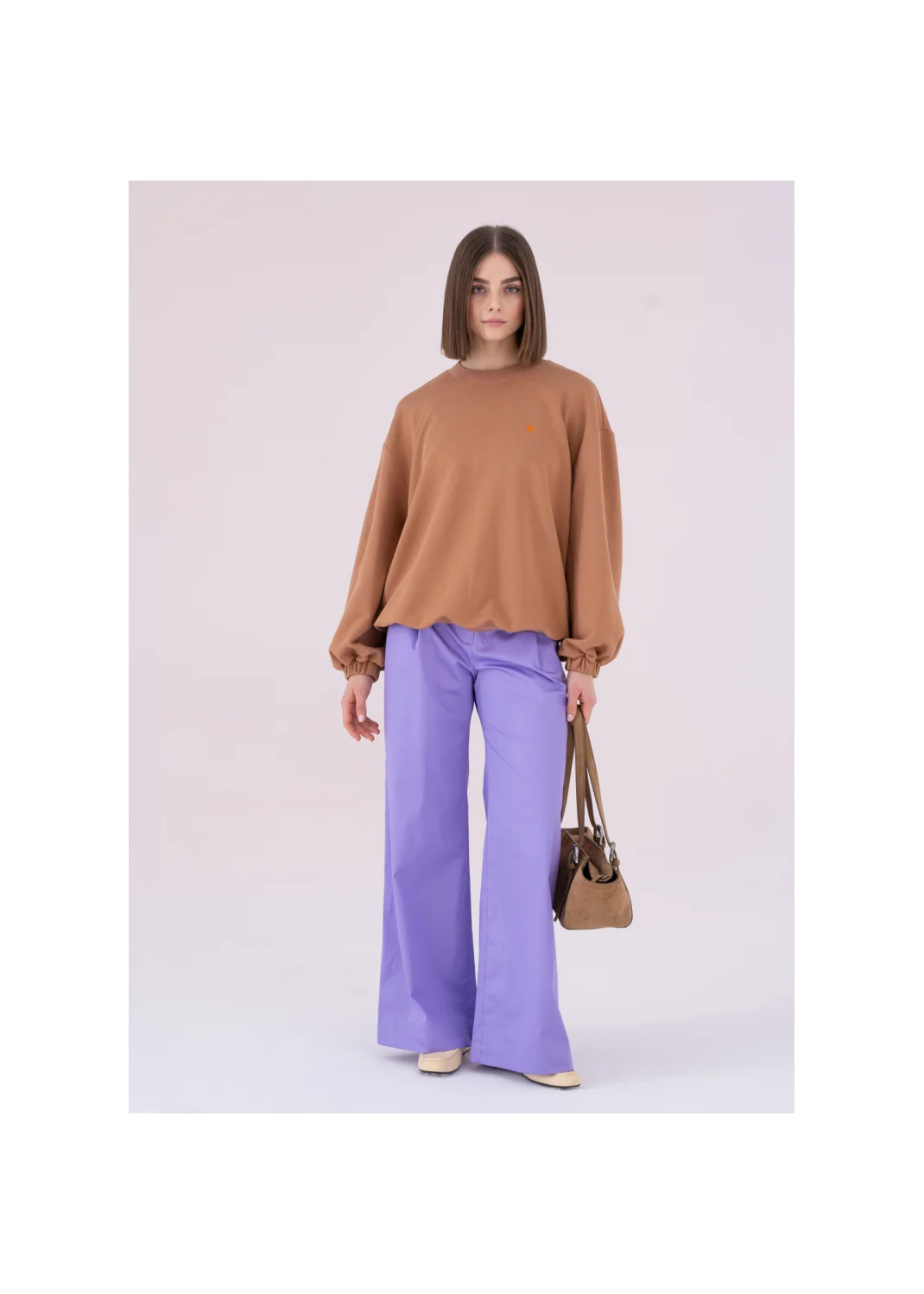 LELA trousers purple - 190141
