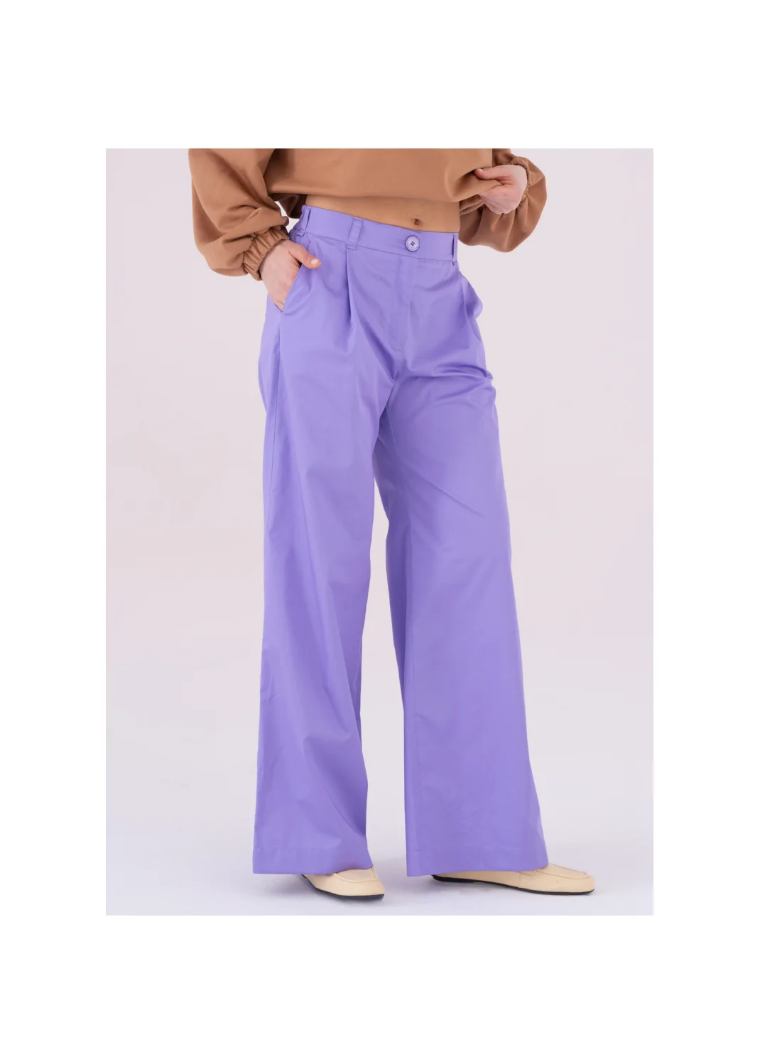 LELA trousers purple - 190143