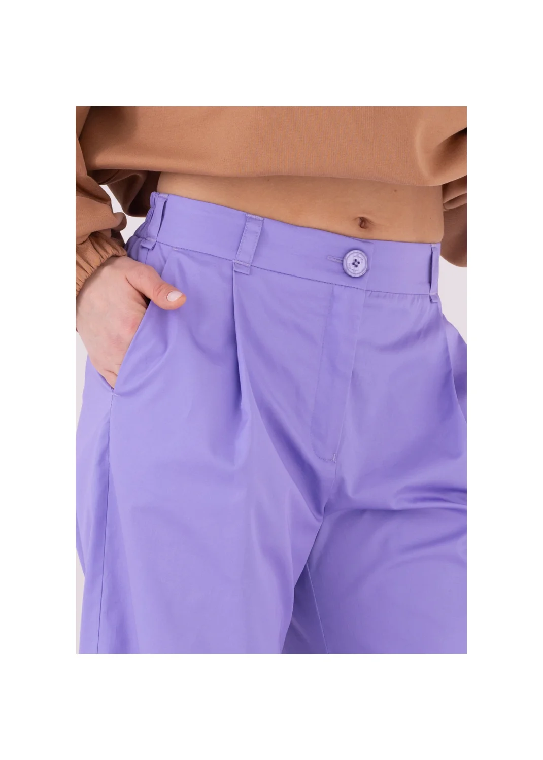 LELA trousers purple - 190144