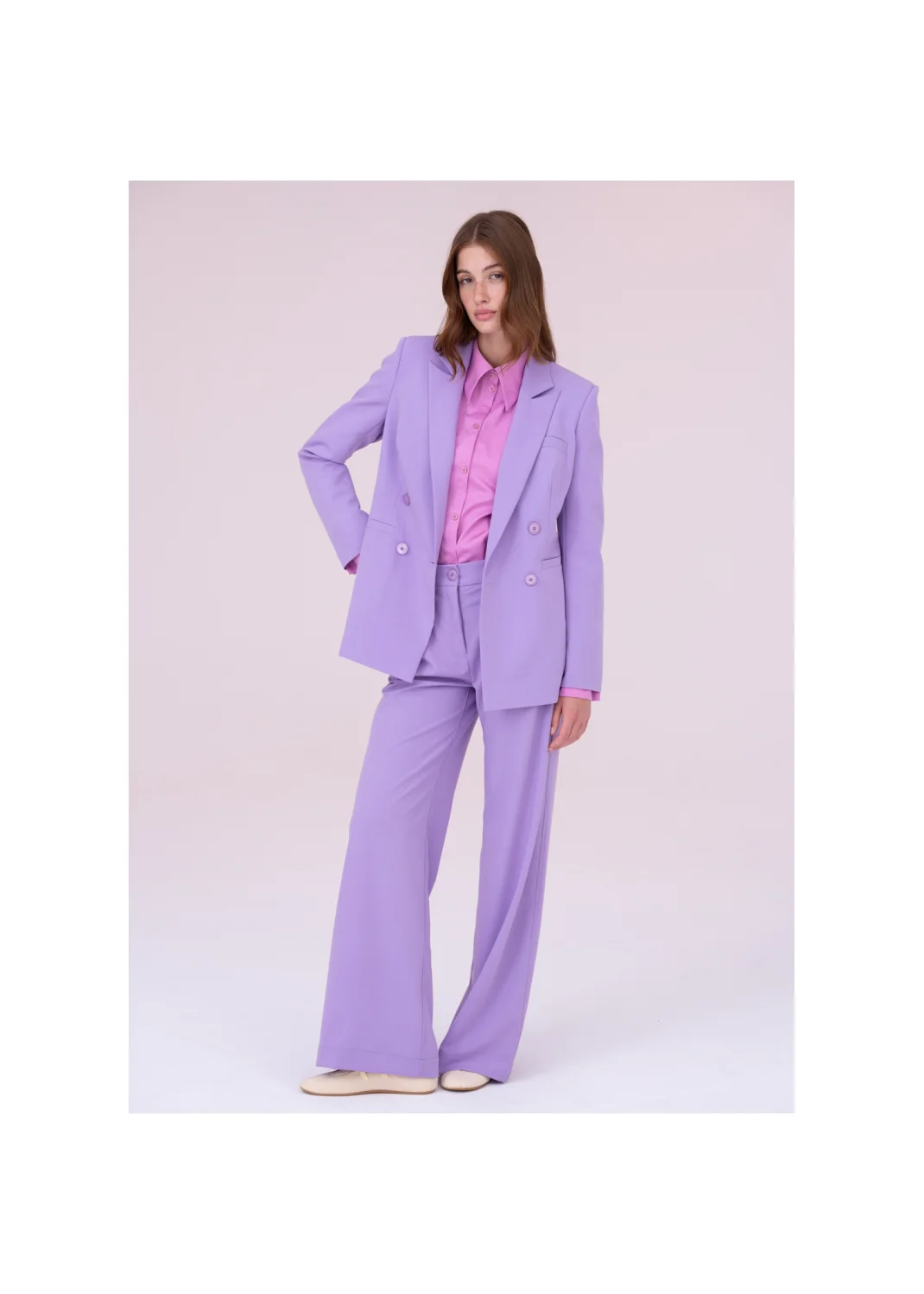 JOSHUA lilac trousers - 185418