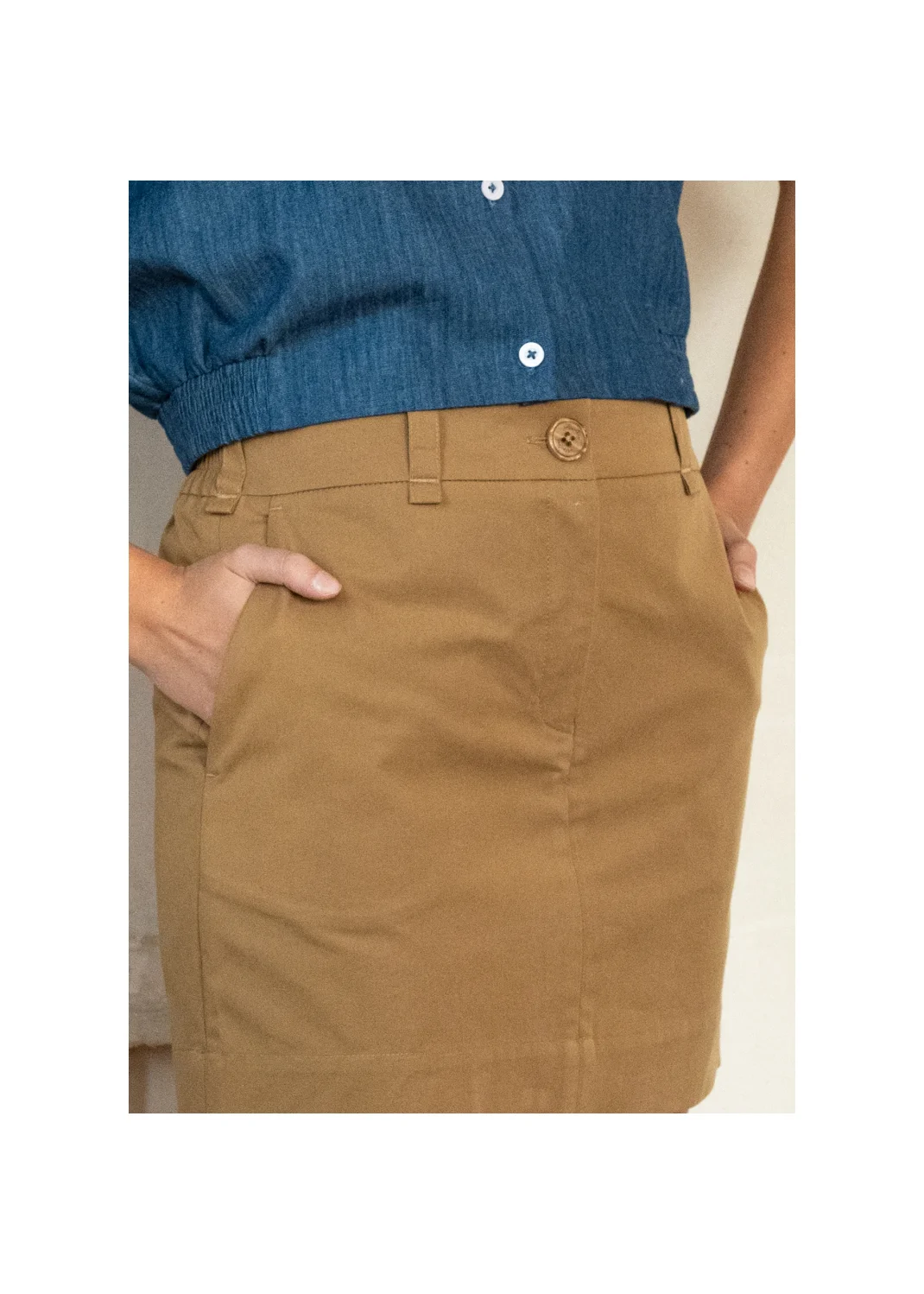 CLOUD skirt beige - 186879