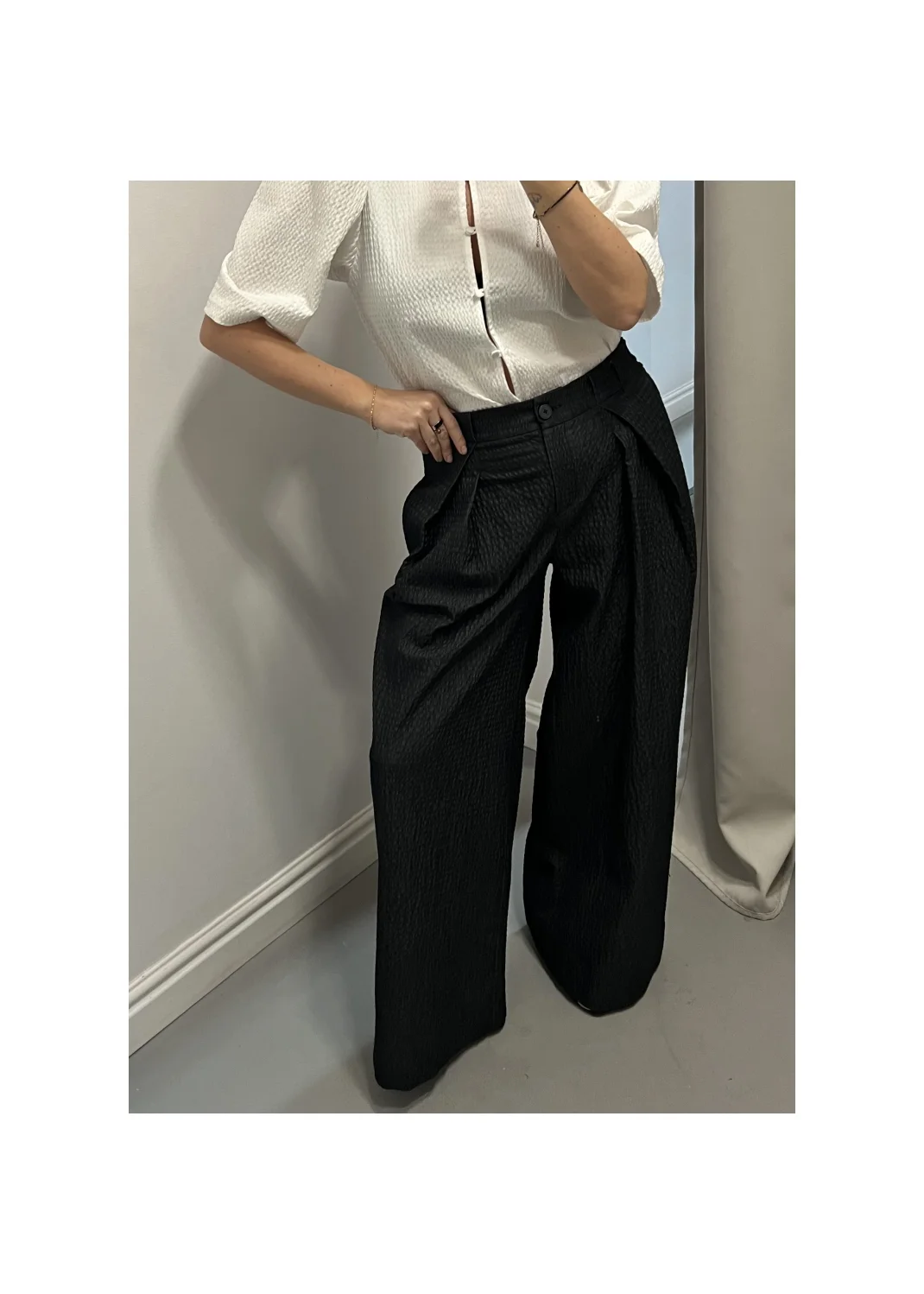 SOFIA graphite trousers - 187384