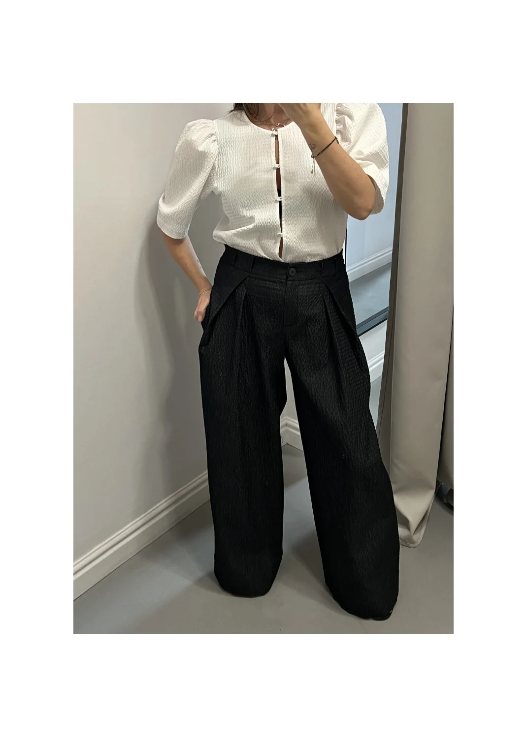 SOFIA graphite trousers - 187385