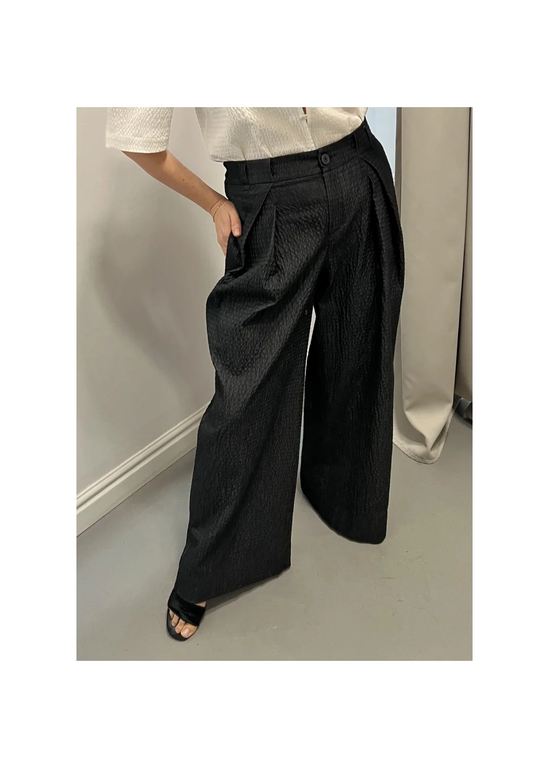 SOFIA graphite trousers - 187386