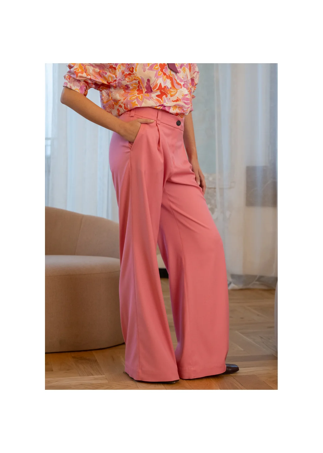 OLDROSE watermelon trousers - 188233