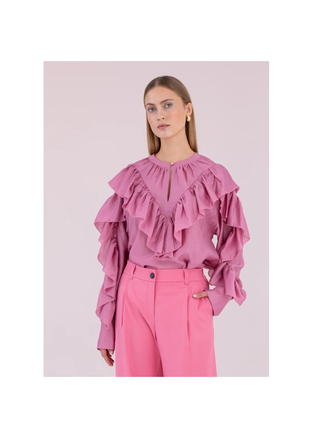LOTUS blouse pink - 189099