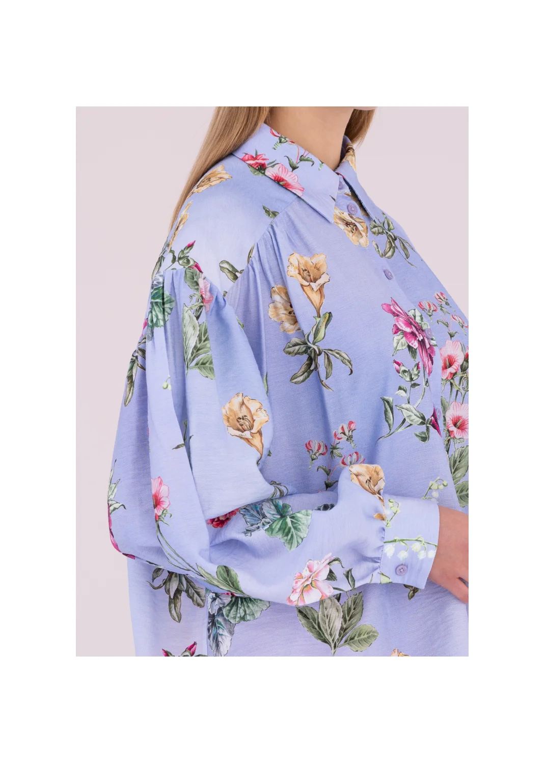 PIRYT shirt with flowers - 188971