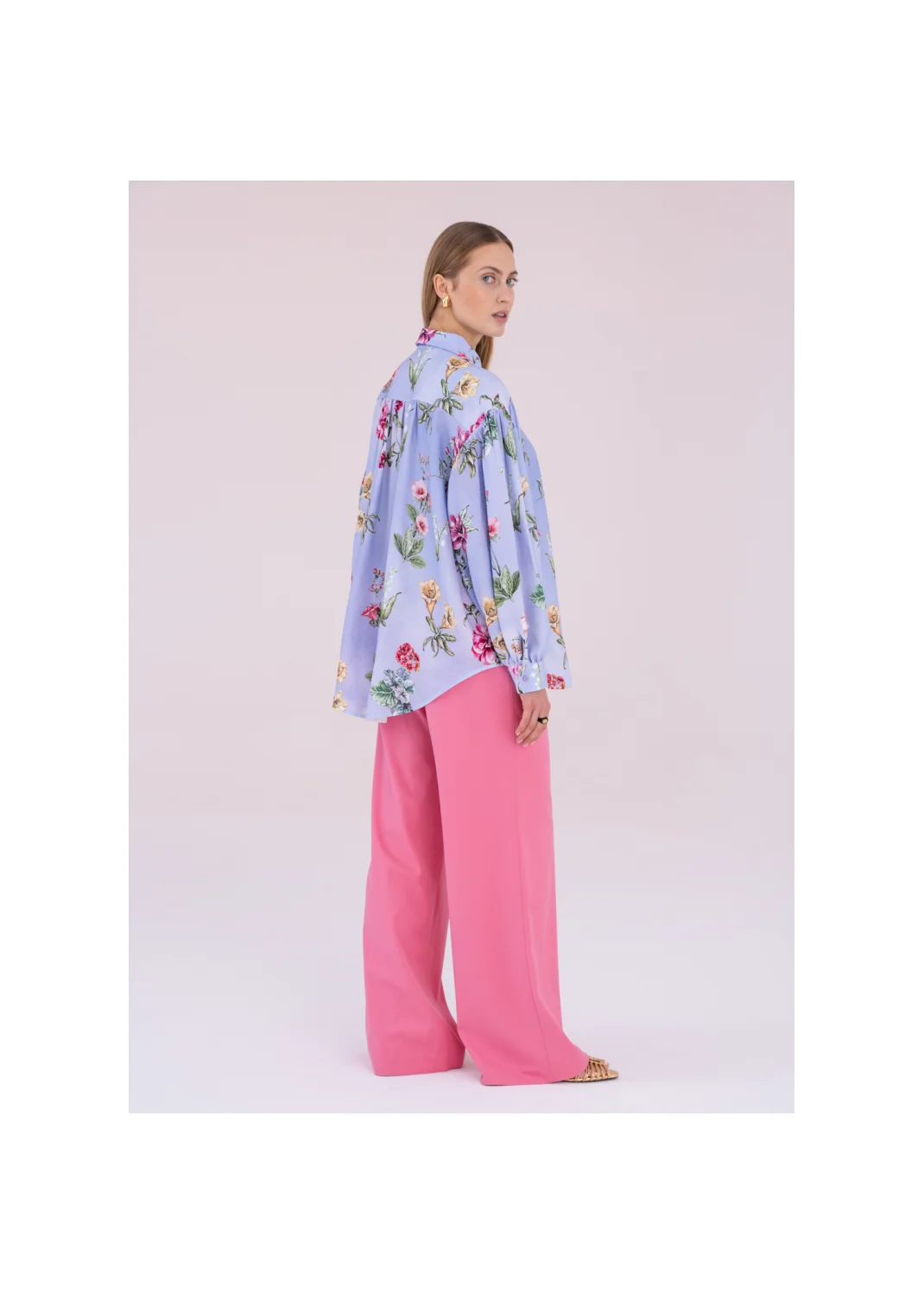 PIRYT shirt with flowers - 188972