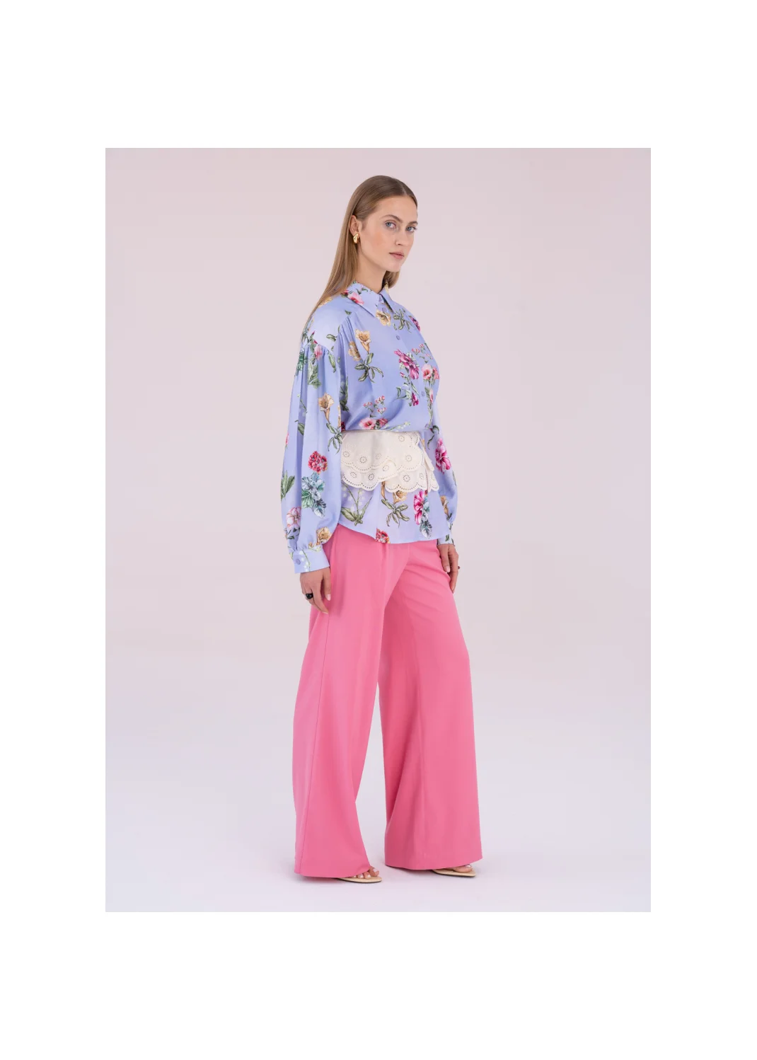 PIRYT shirt with flowers - 188974