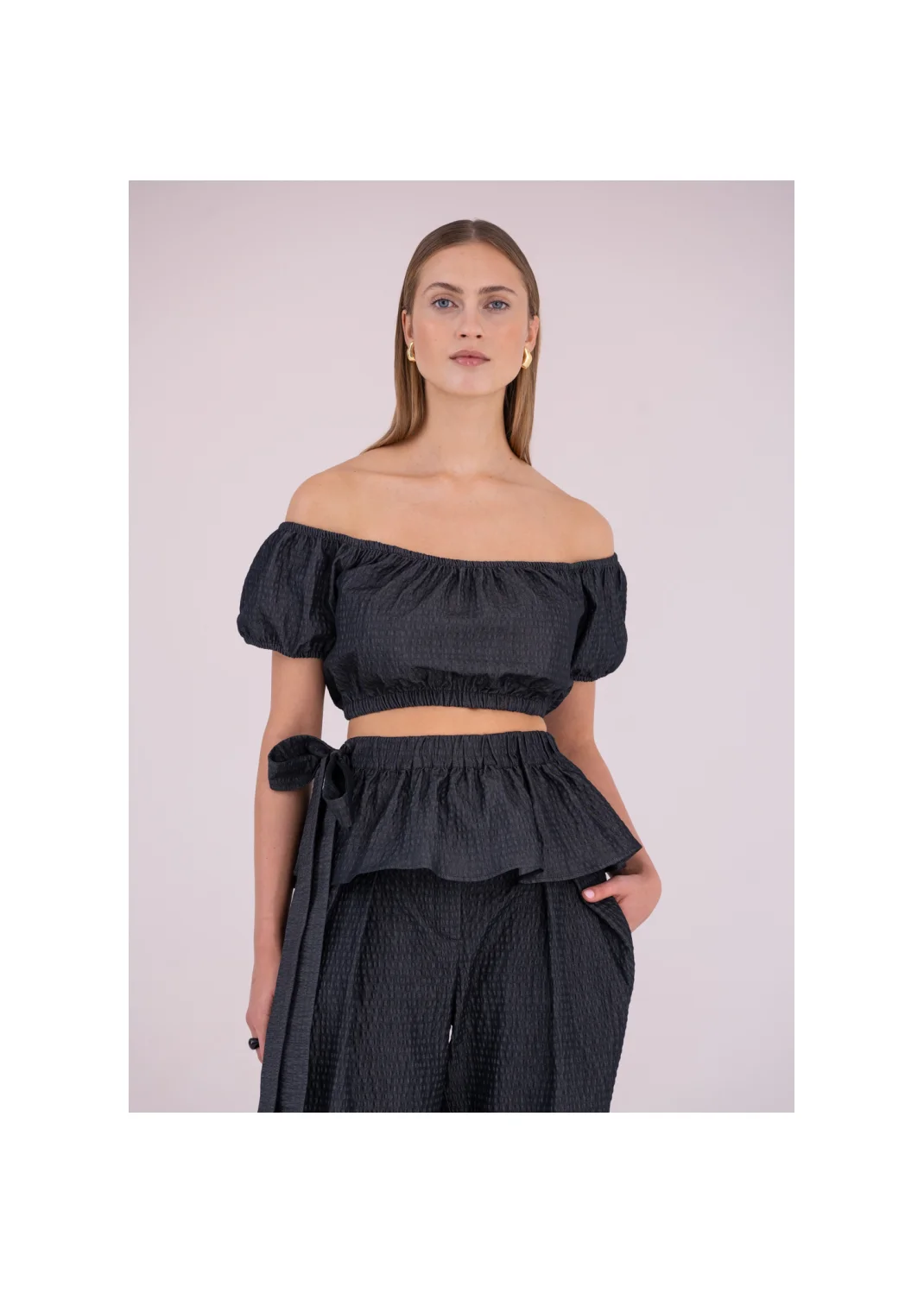 SOFIA peplum graphite - 189057