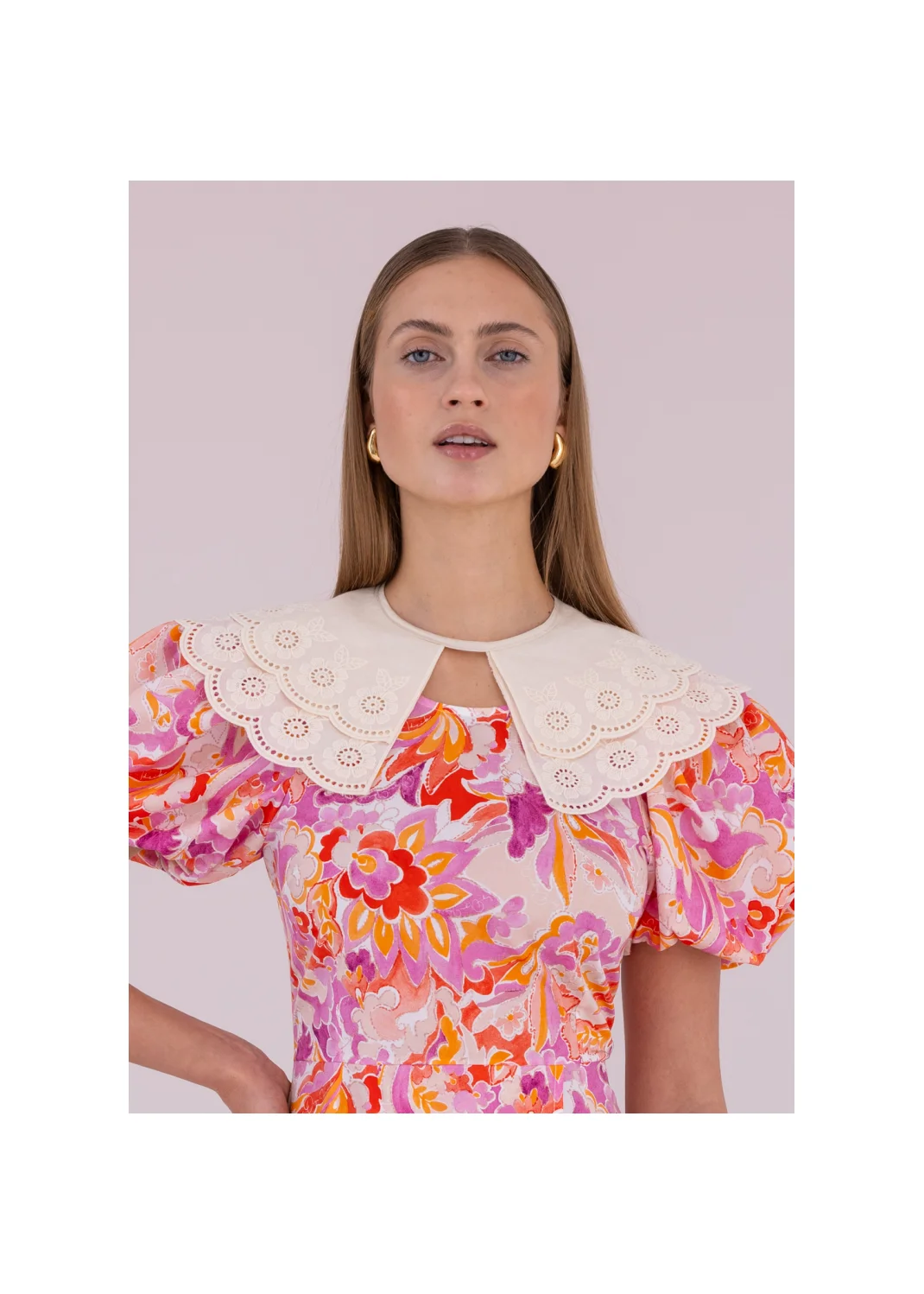  DAISY collar embroidery - 188933