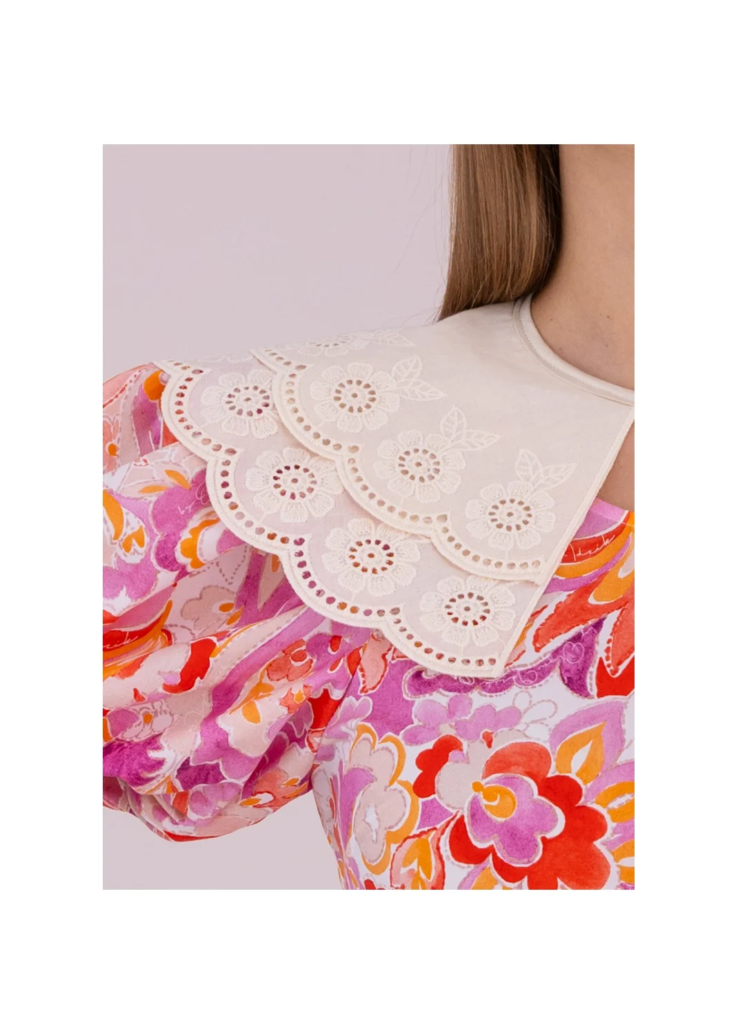  DAISY collar embroidery - 188934