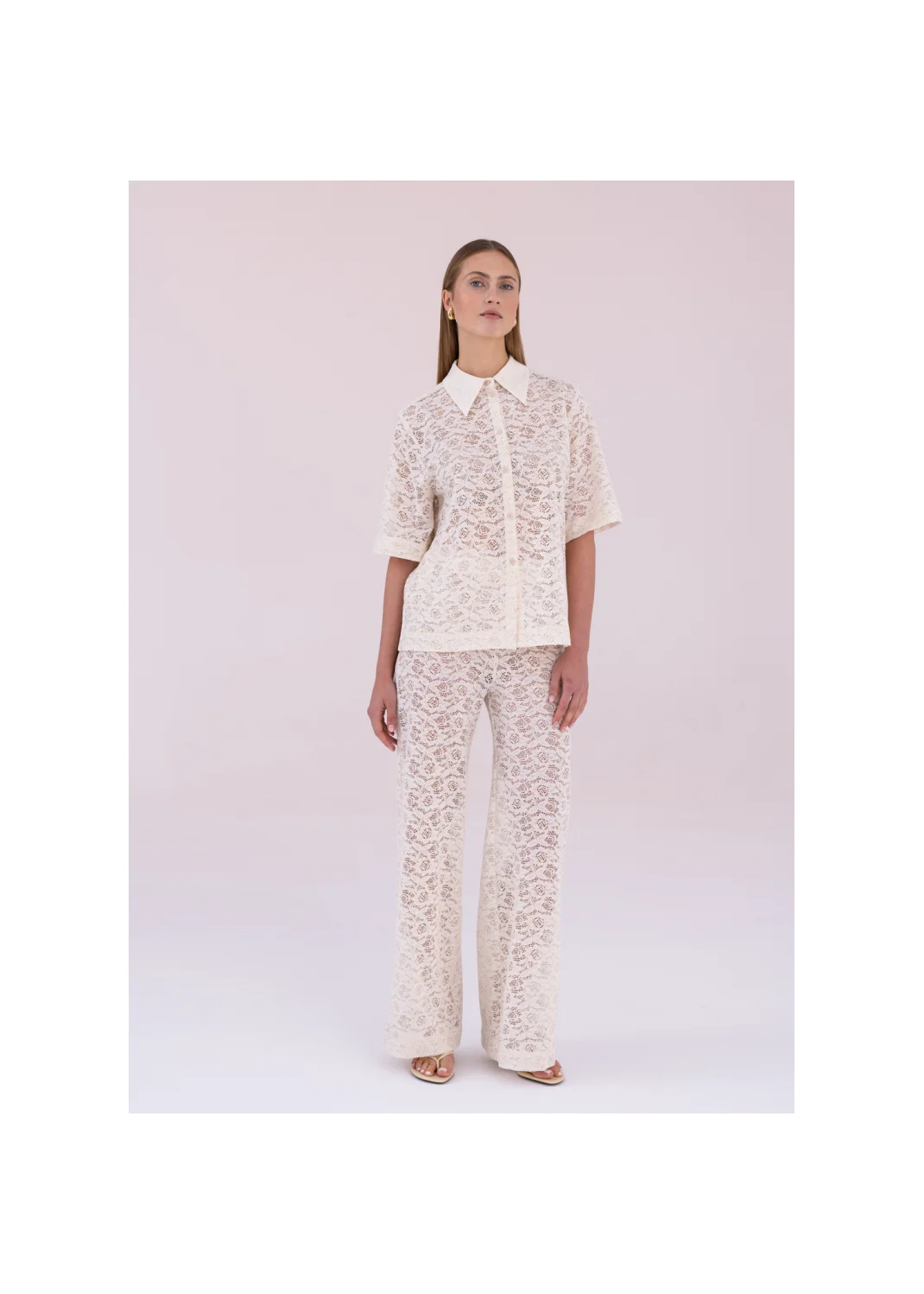 ANGELIT beige trousers - 188761