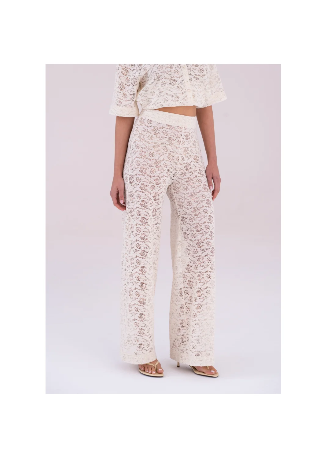 ANGELIT beige trousers - 188766