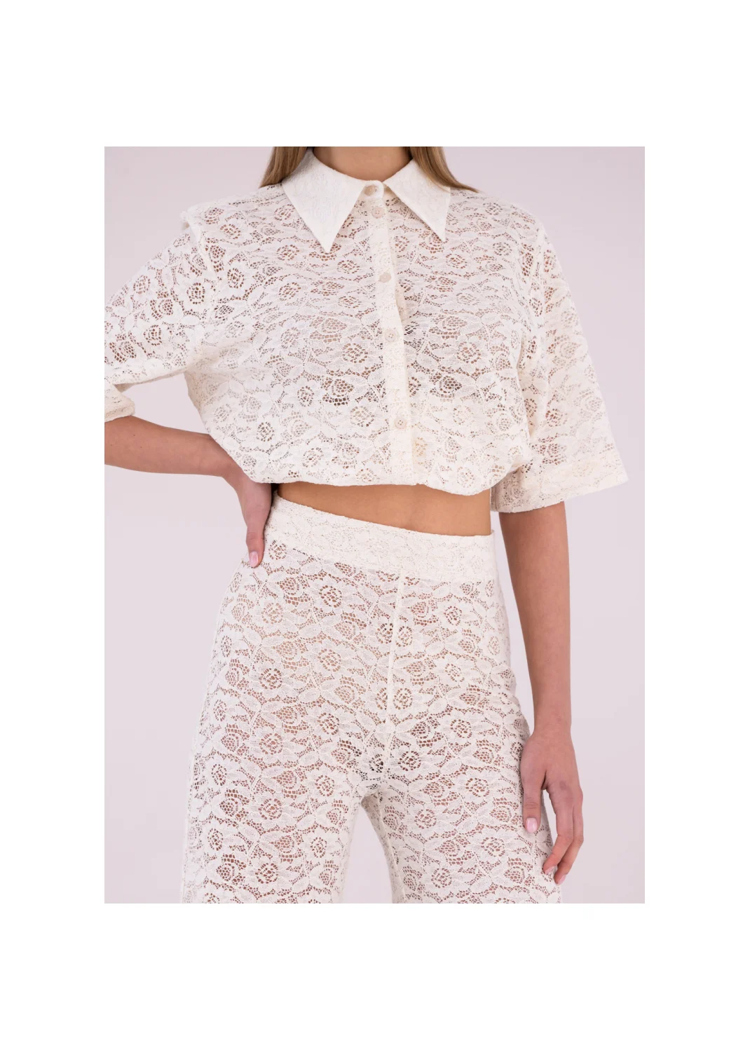 ANGELIT beige trousers - 188767