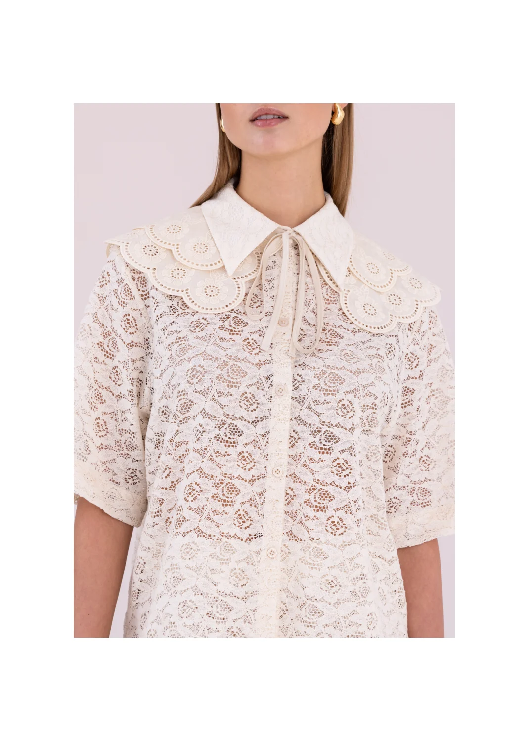 ANGELIT shirt beige - 188760