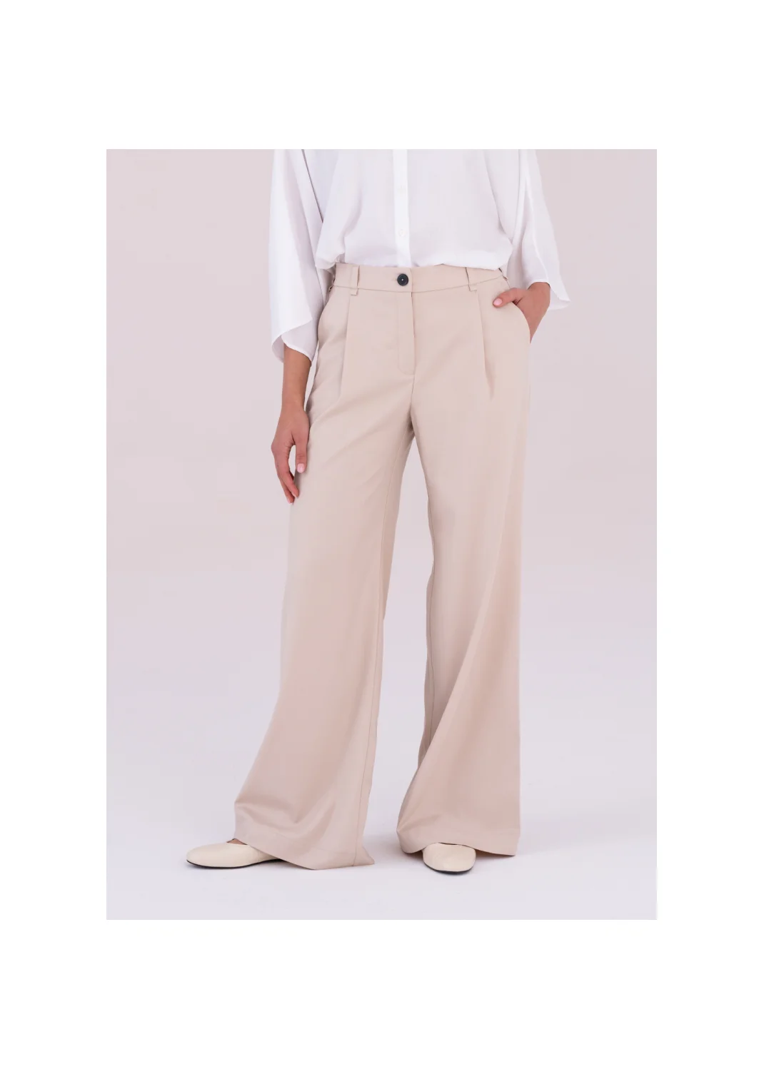 OLDROSE trousers beige - 188723