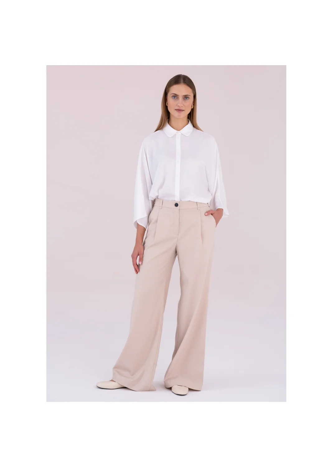 OLDROSE trousers beige - 188724