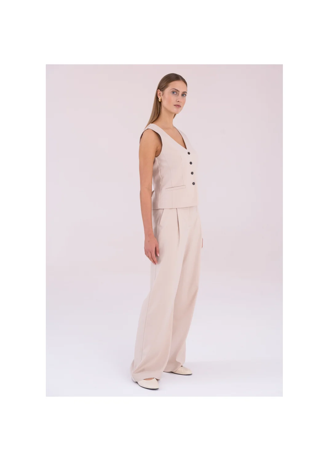 OLDROSE trousers beige - 188731