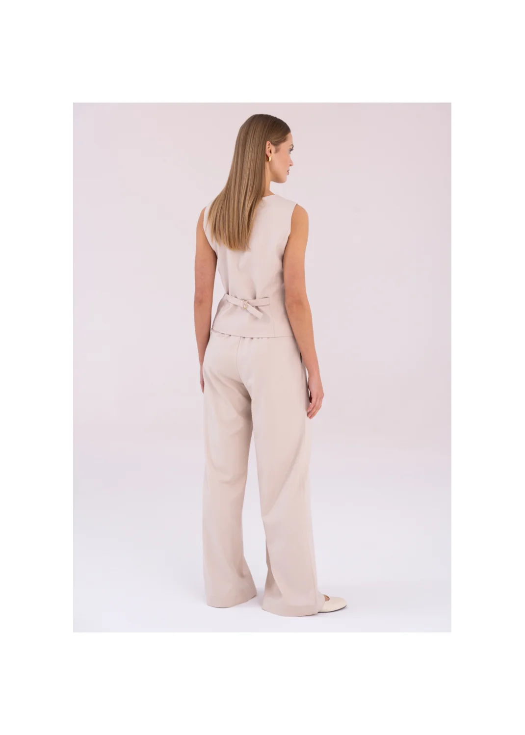  OLDROSE vest beige - 189009