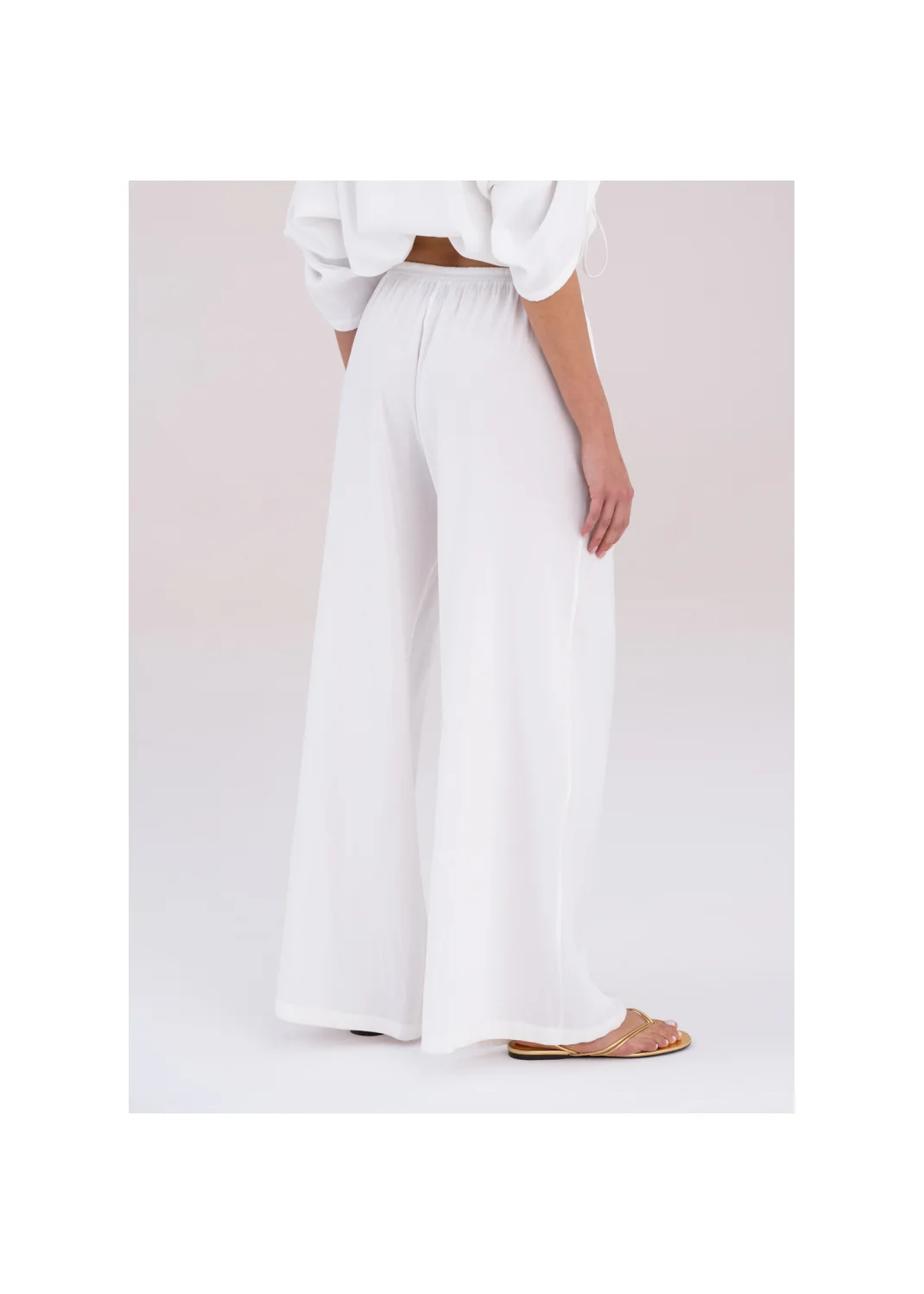  IDRA ecru trousers - 189075