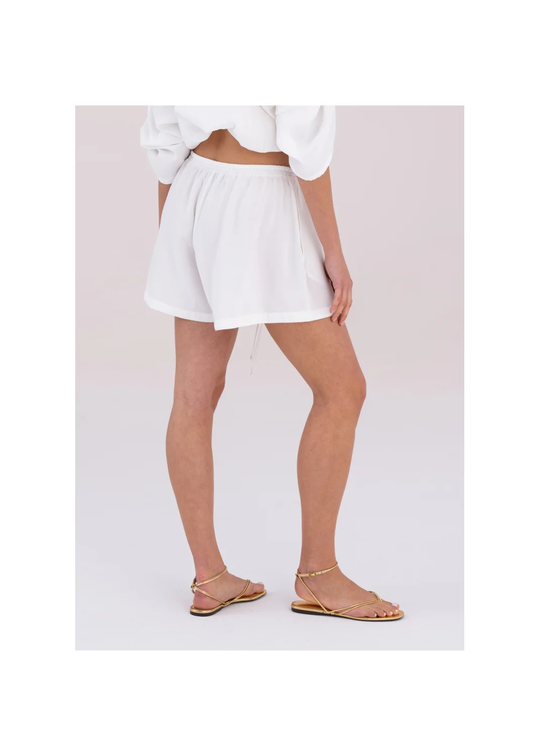  IDRA ecru shorts - 188896