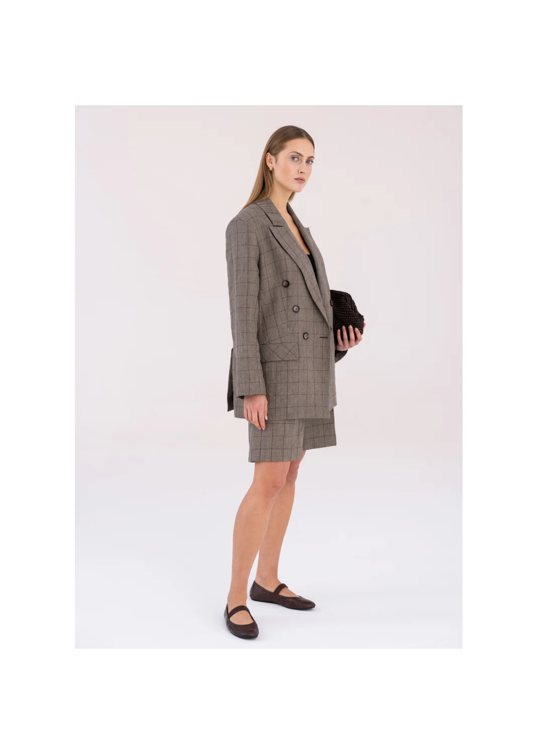 CLEO checkered jacket - 188705