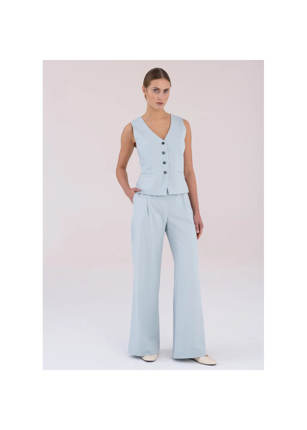  OLDROSE mint trousers - 188783