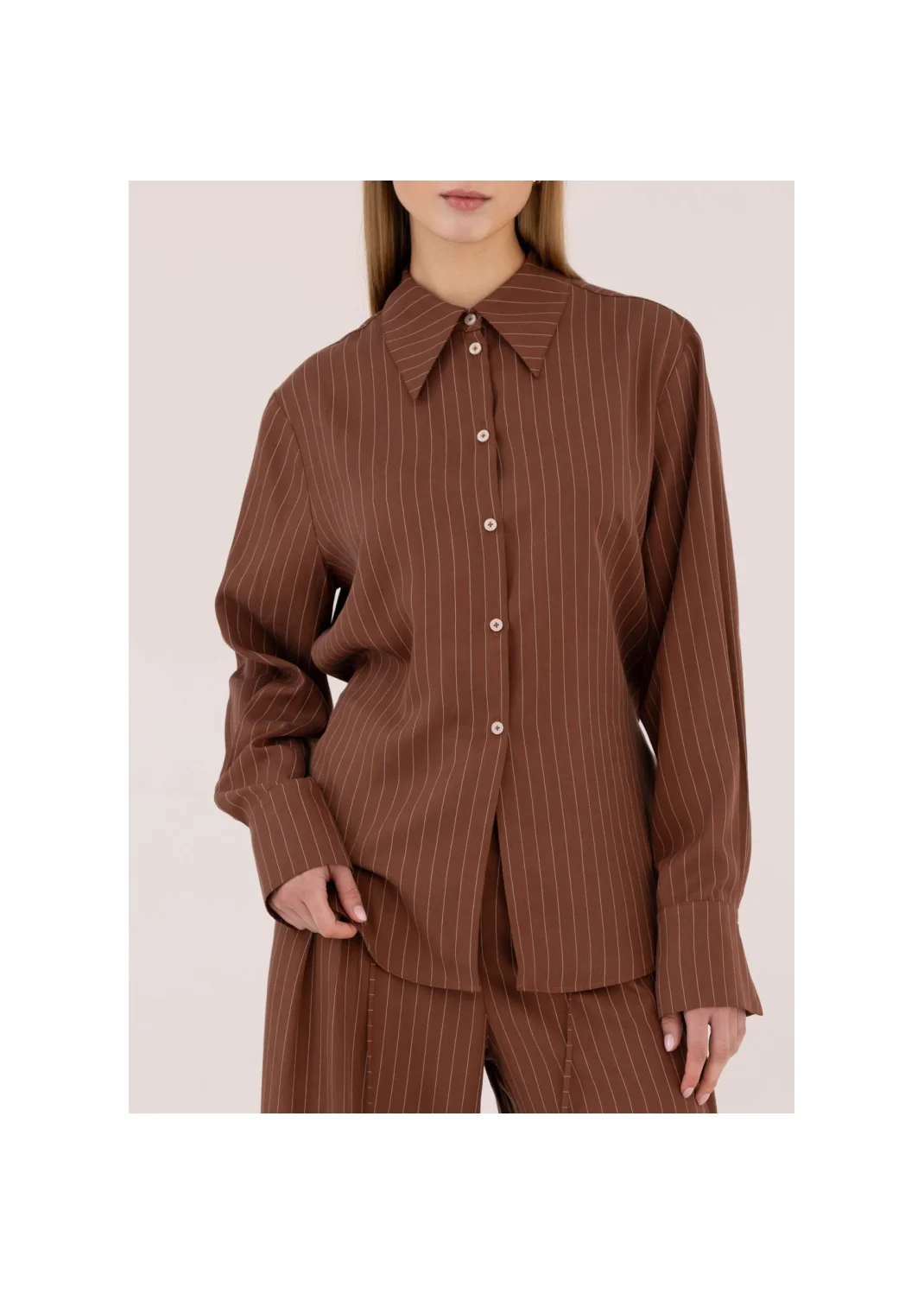 COLLO shirt brown - 193024