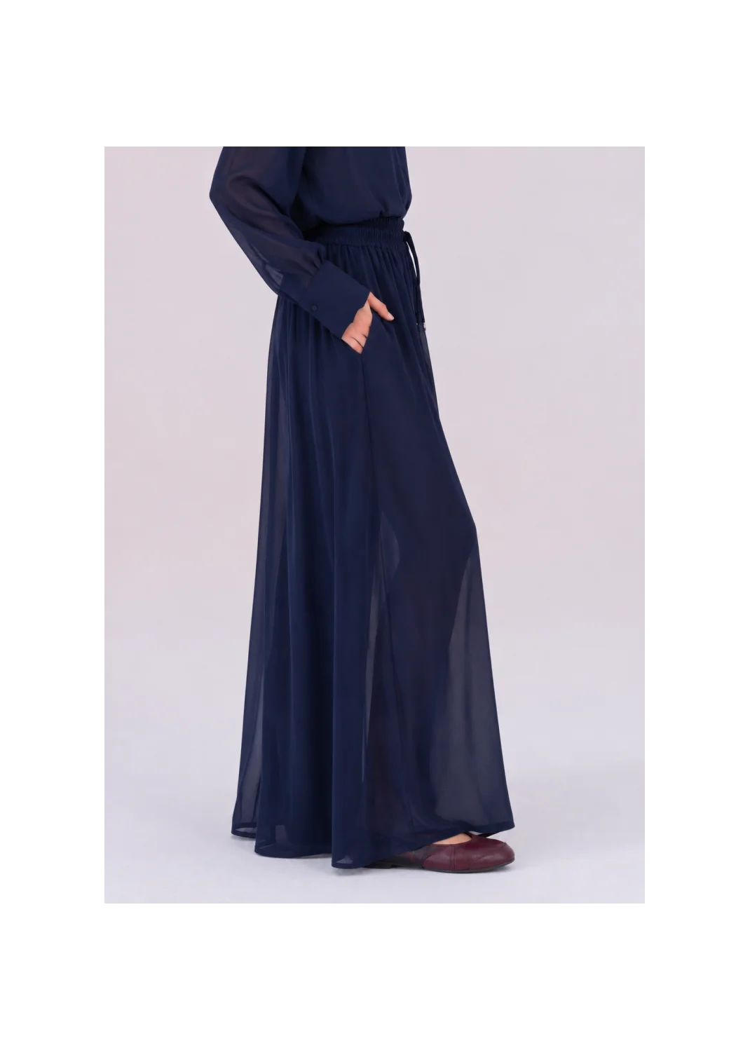MUSE trousers navy blue - 193010