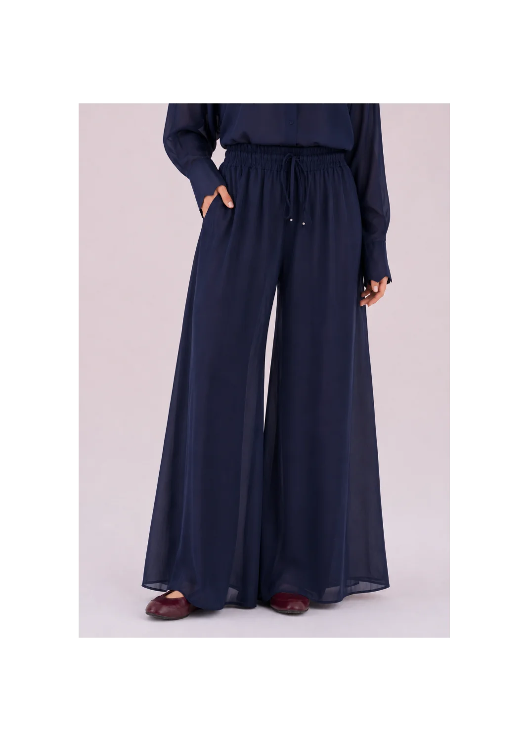 MUSE trousers navy blue - 193011