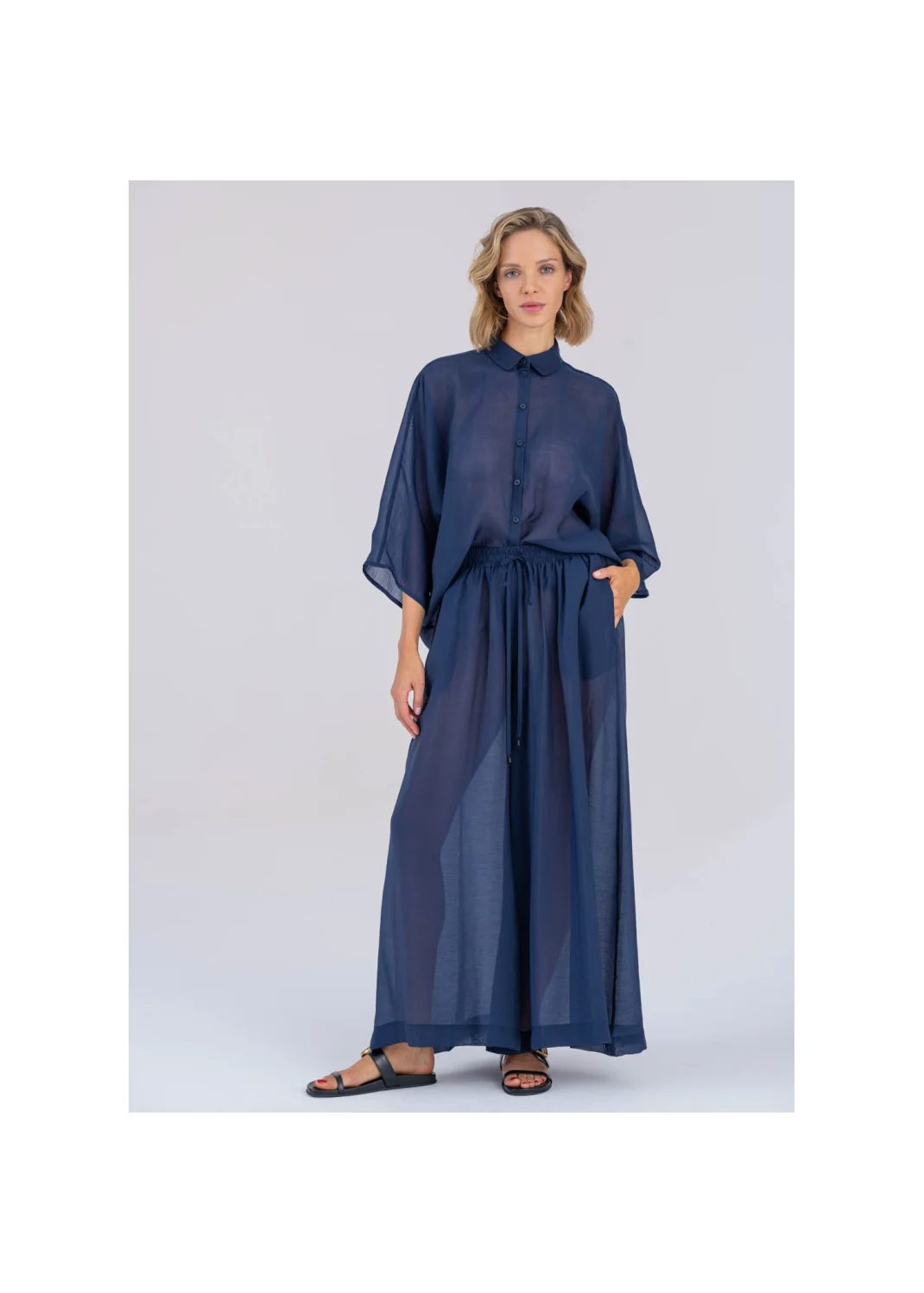 MUSE navy blue shirt - 195416