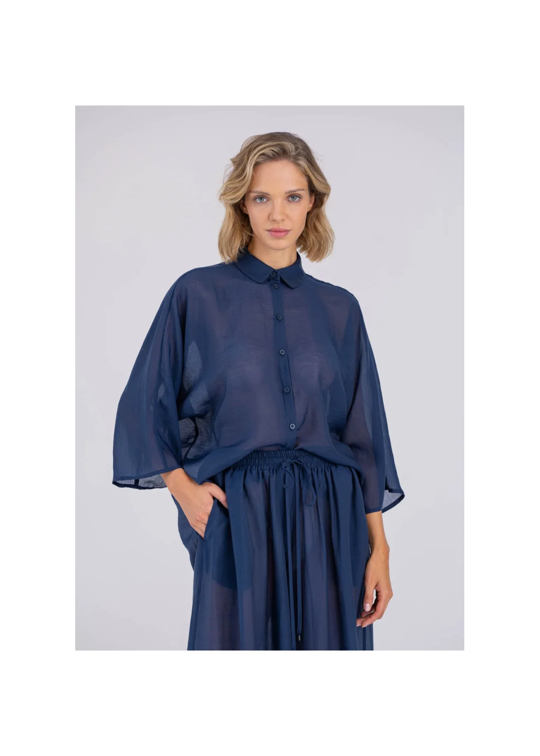MUSE navy blue shirt - 195417