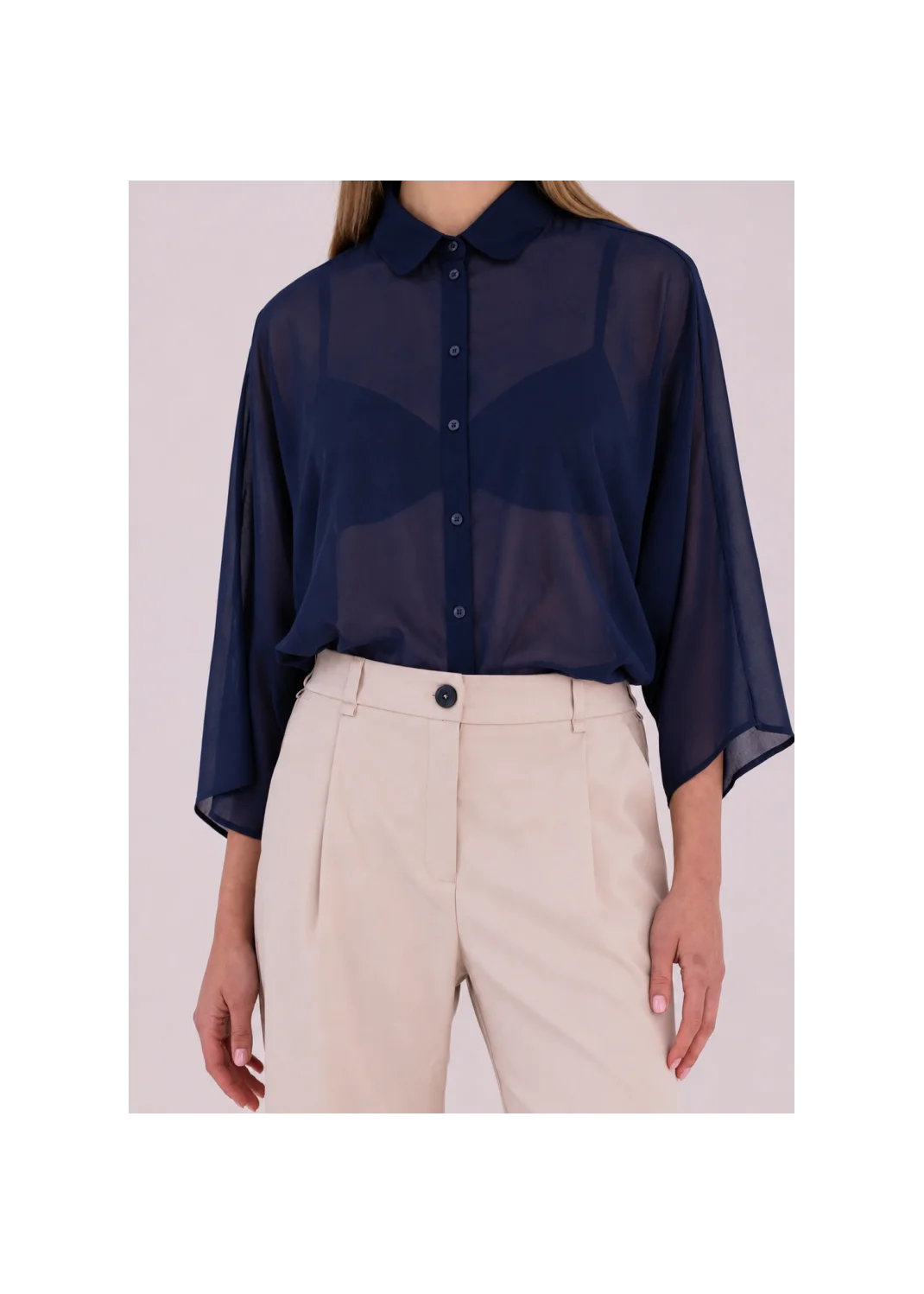 MUSE navy blue shirt - 193009