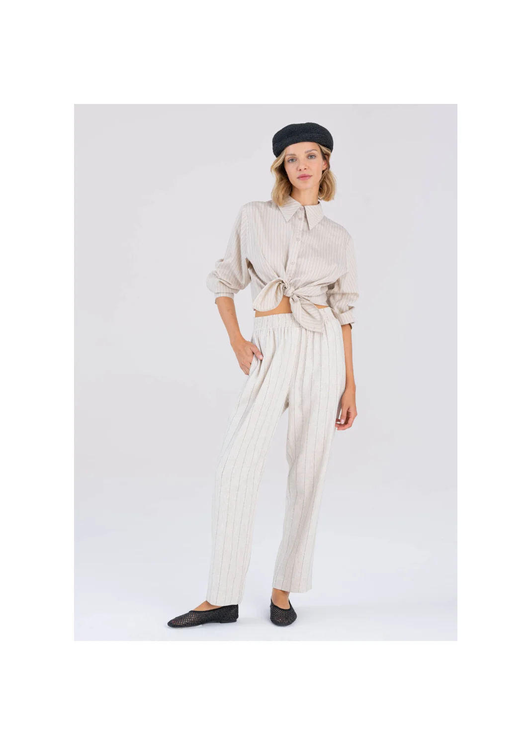 PORTO striped trousers - 194590