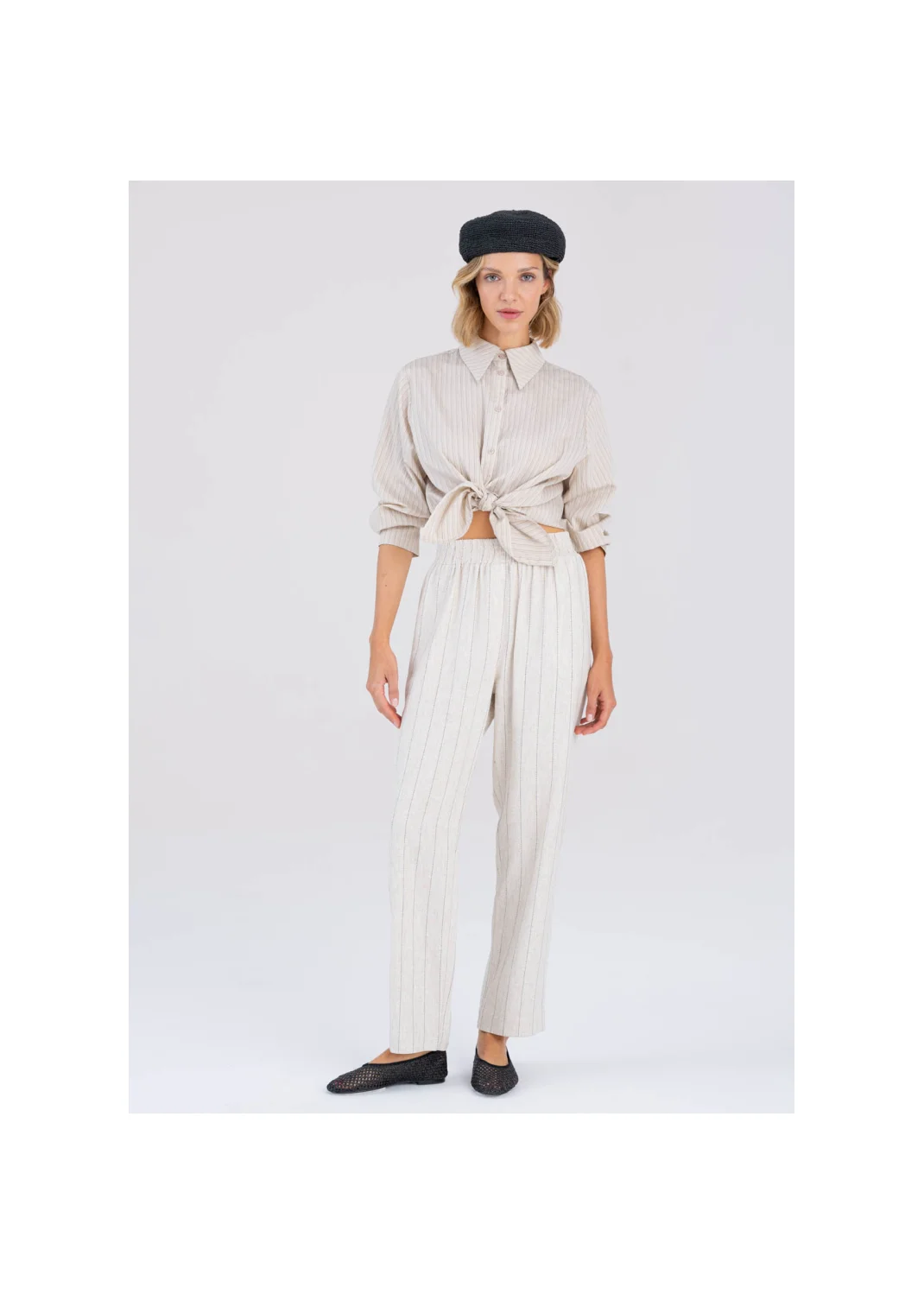 PORTO striped trousers - 194591