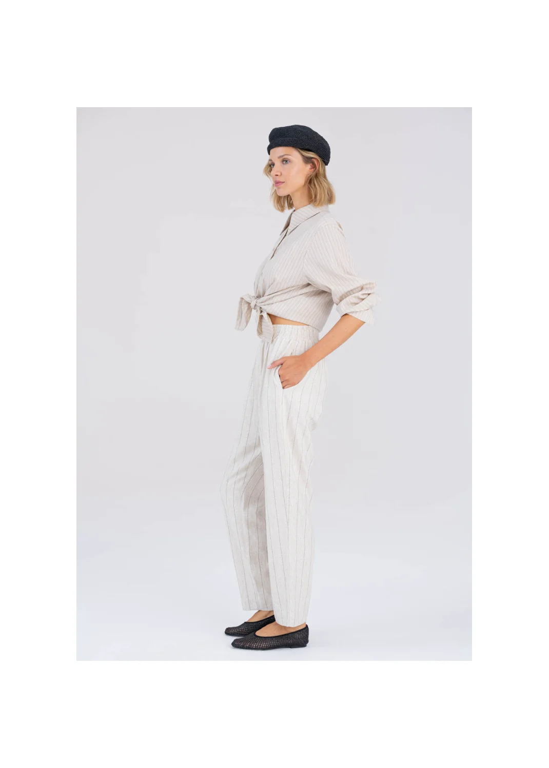PORTO striped trousers - 194594