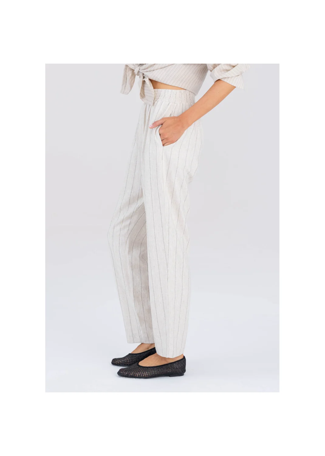 PORTO striped trousers - 194595