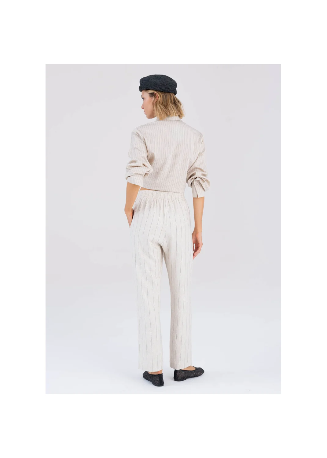 PORTO striped trousers - 194596