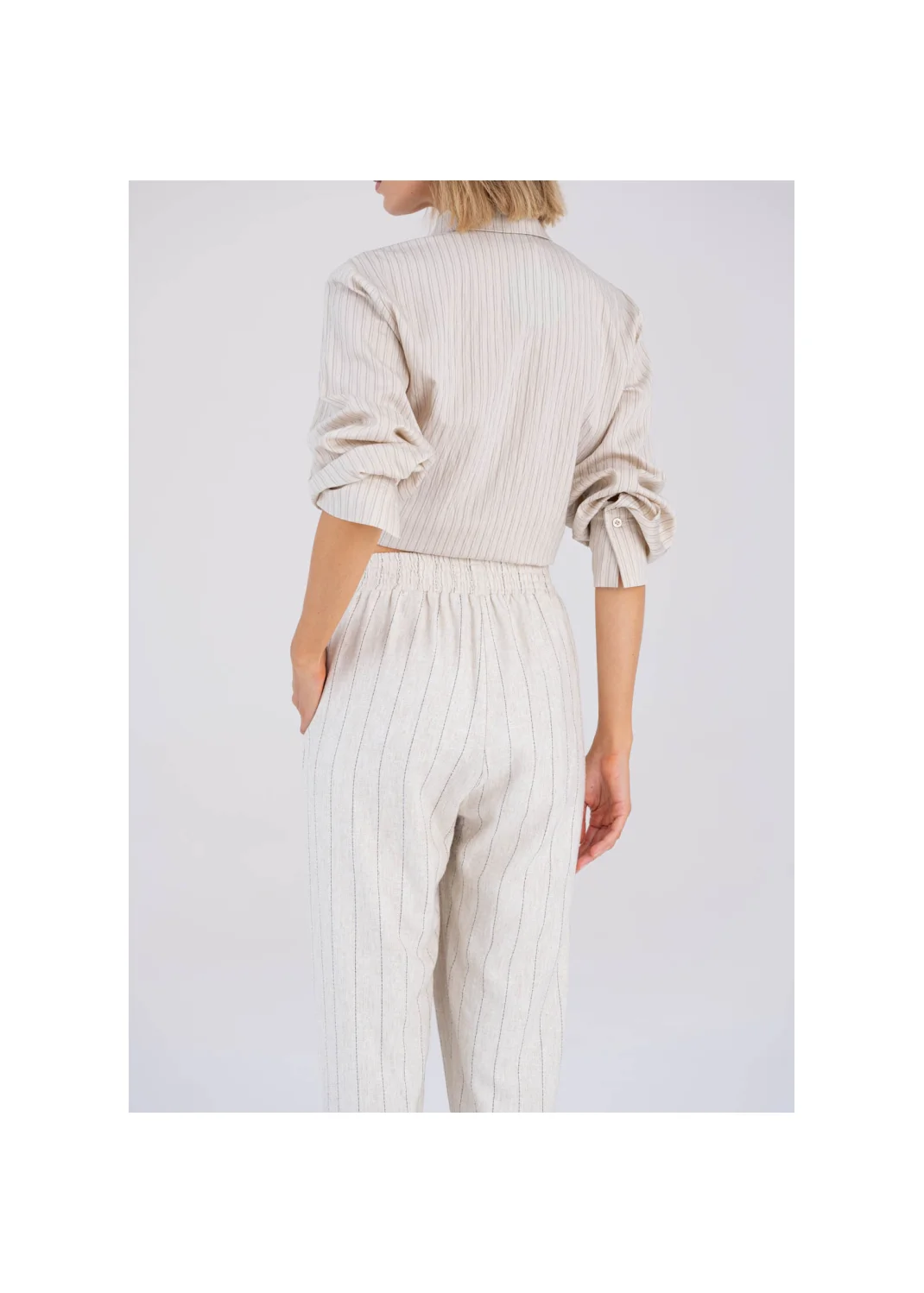PORTO striped trousers - 194597