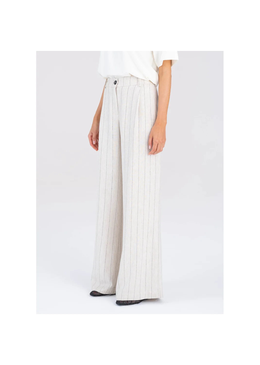 MARAPII striped trousers - 194786